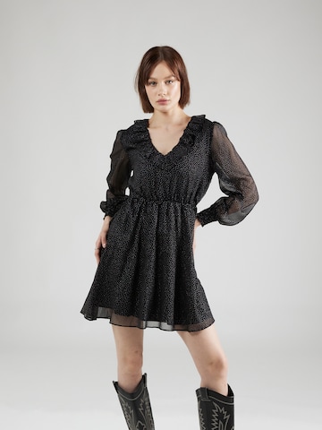 Rochie 'Kim' de la ABOUT YOU pe negru: față