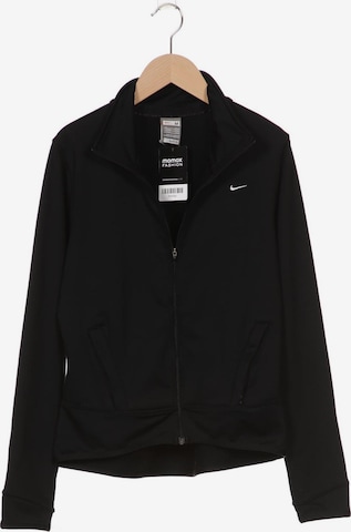 NIKE Strickjacke M in Schwarz: predná strana