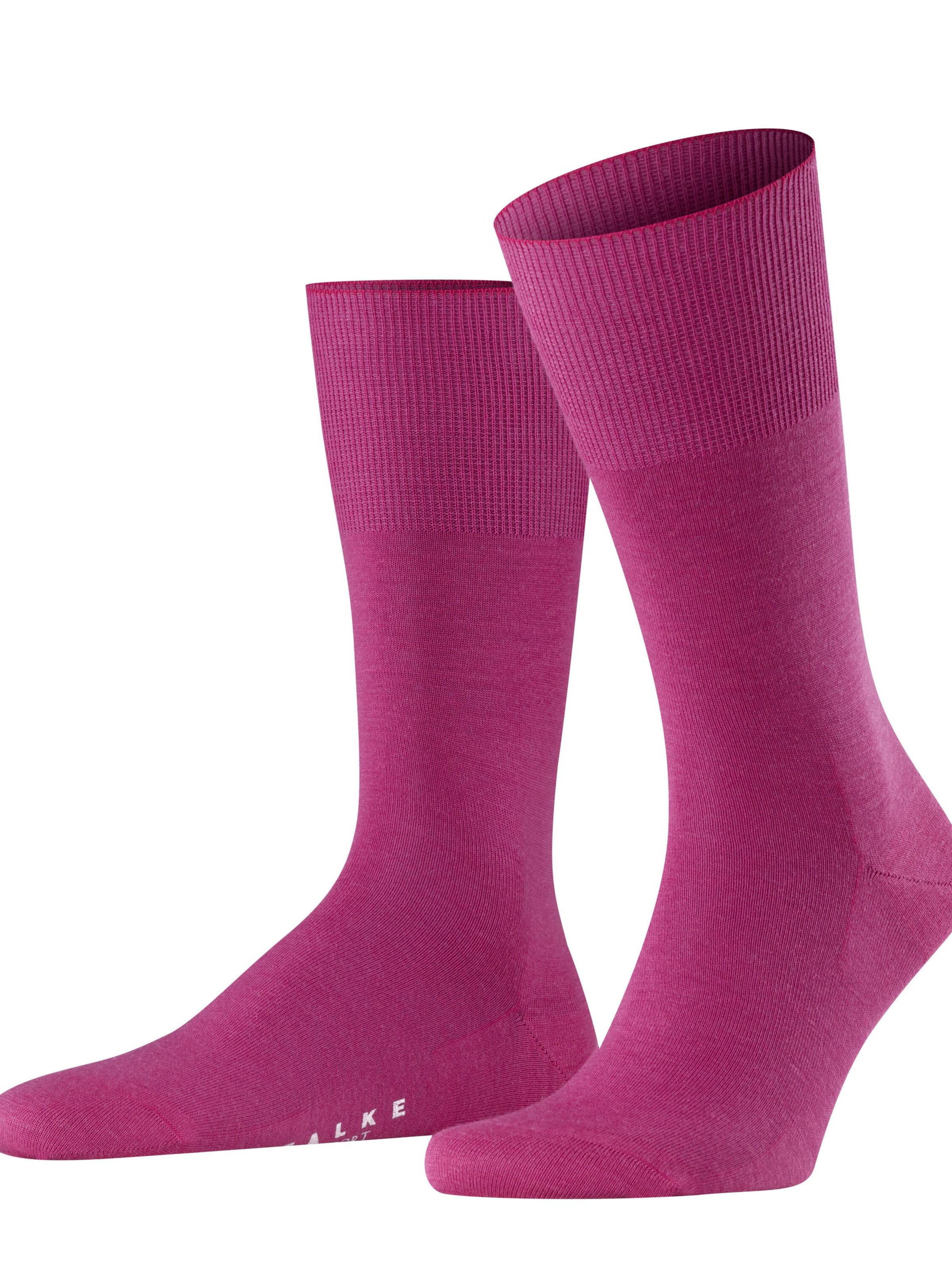 FALKE Socks 'Airport' in Pink: front