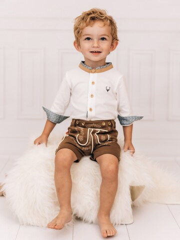 Mogo Romper/Bodysuit 'Gabris' in White: front