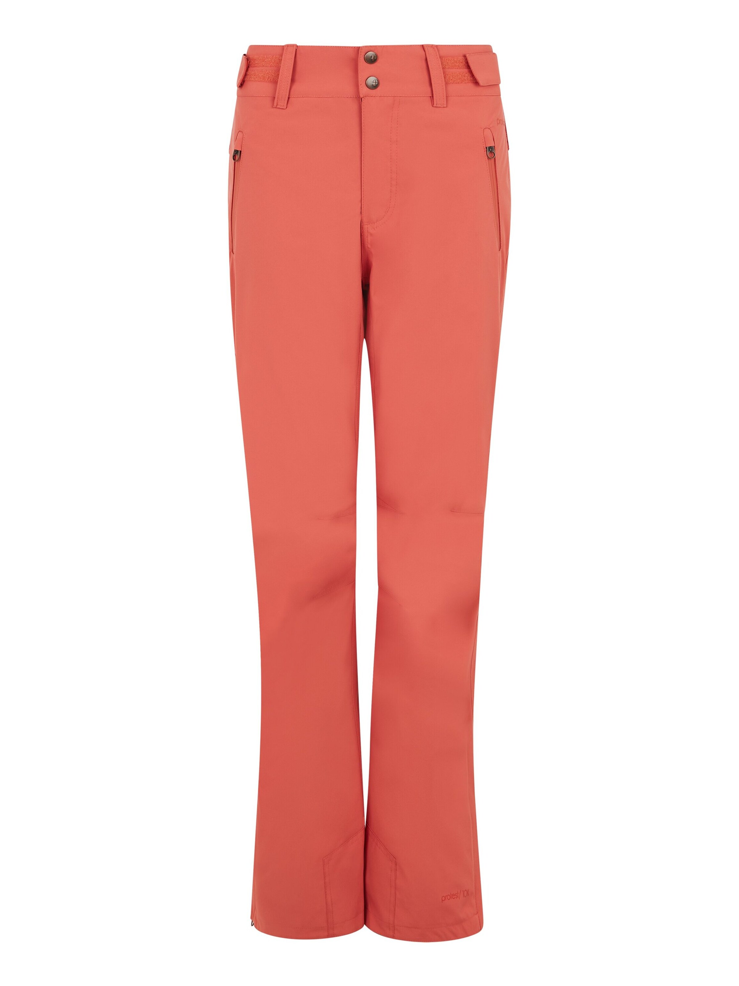 PROTEST Workout Pants 'CINNAMON' in Red: front