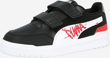 PUMA Tennarit 'Shuffle Downtown Lo Mid 90' värissä musta: etupuoli