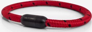 Akitsune Bracelet 'Silvus' in Red: front