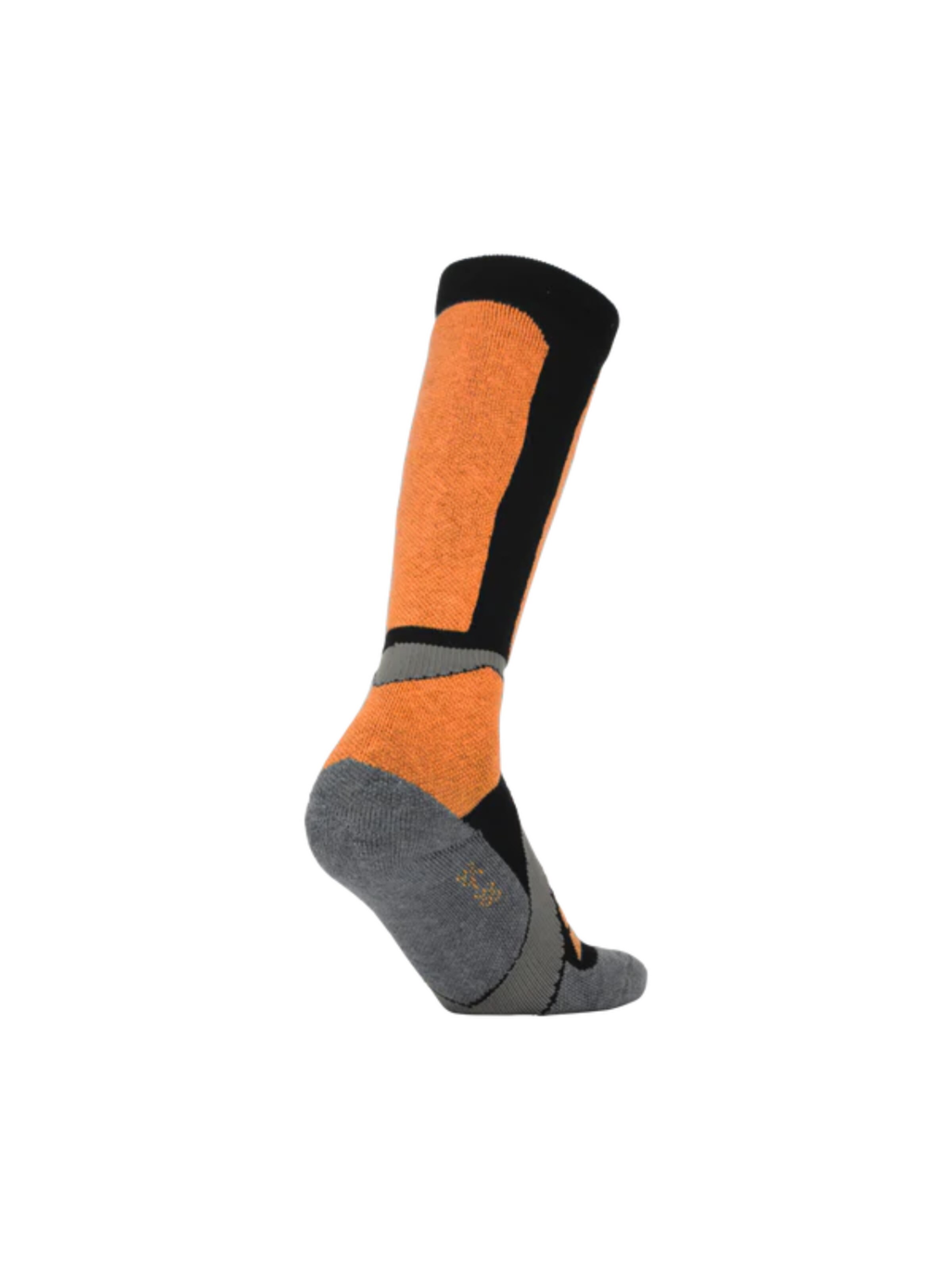 Calzino sportivo 'MowMow Ski Socks - Silver Ions - Antibacterial - Men - Women - Size 39-42 - Gray' di Mowmow in arancione