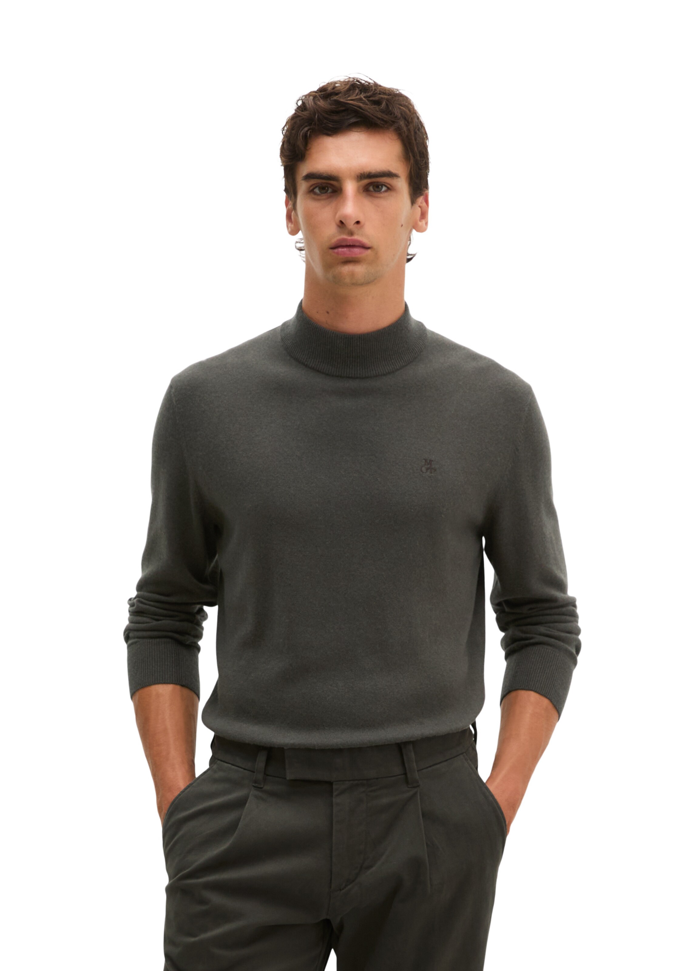 Marc O'Polo Sweater in Brown: front