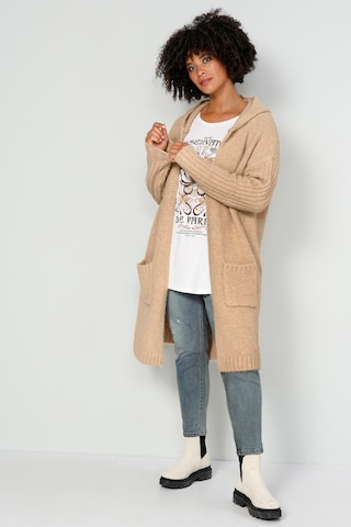 Angel of Style Strickjacke in Beige