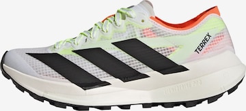 Chaussure de course 'Agravic Speed 2' ADIDAS TERREX en blanc : devant