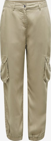 ONLY Tapered Cargo Pants 'Kenya' in Beige: front