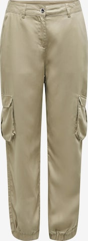 Effilé Pantalon cargo 'Kenya' ONLY en beige : devant