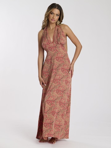 Robe South Beach en rouge : devant