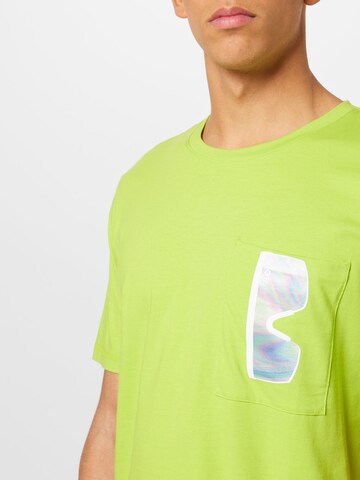 T-Shirt 'Vibes' BOSS Orange en vert