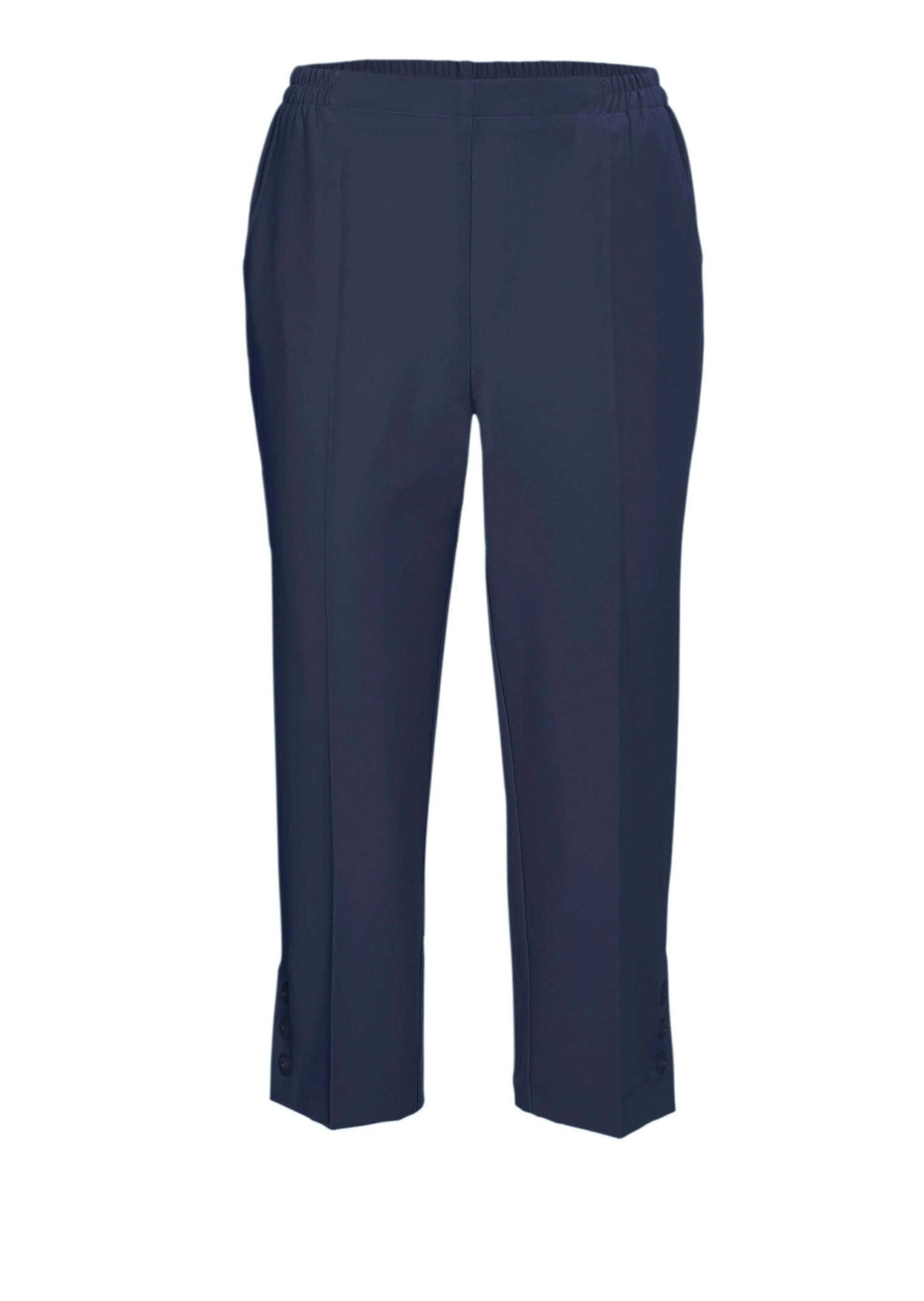 Goldner Hose in Blau: Vorderseite