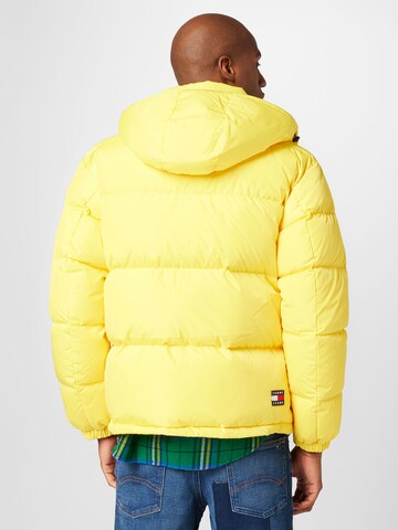Tommy Jeans Zimní bunda 'Alaska' – žlutá