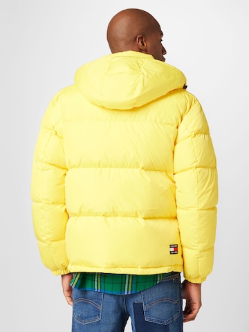 Tommy Jeans Kurtka zimowa 'Alaska' w kolorze żółty