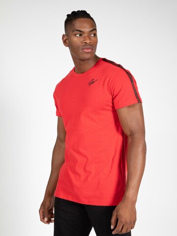 Gorilla Wear Performance shirt 'Chester' in Red: front