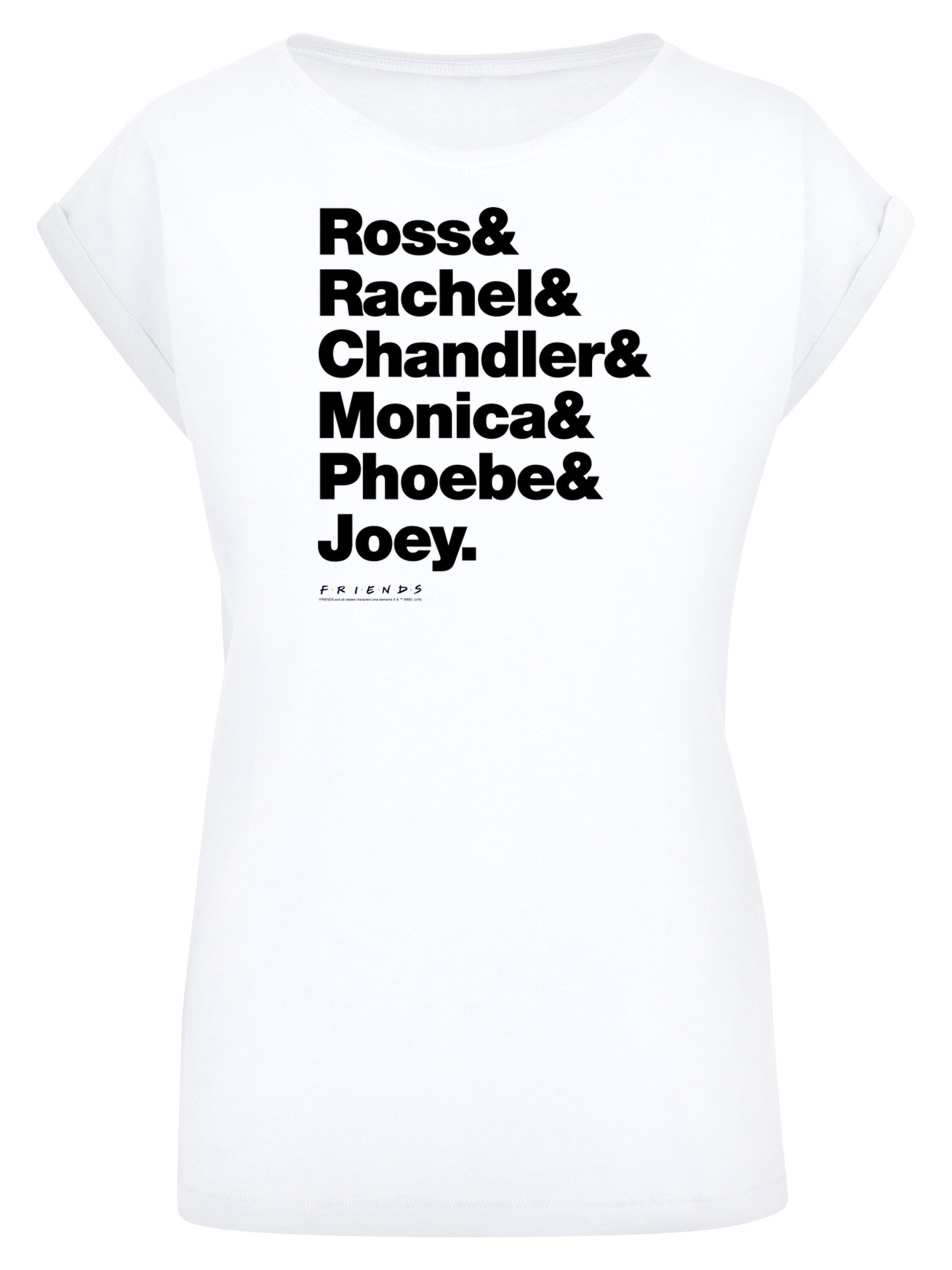 Frauen Shirts & Tops F4NT4STIC Shirt 'Friends' in Weiß - WV08365 Frauen Shirts & Tops F4NT4STIC Shirt 'Friends' in Weiß - WV08365