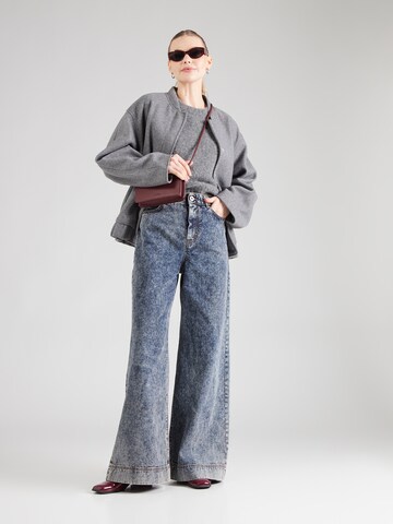 Weekend Max Mara Wide leg Τζιν σε μπλε