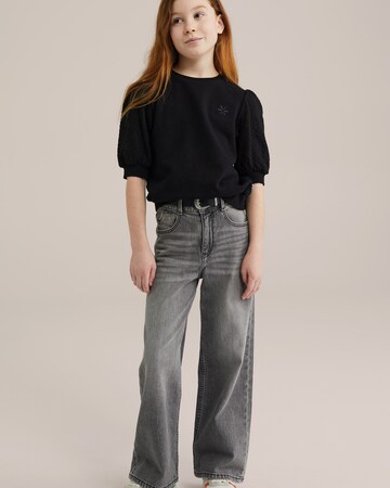 WE Fashion Свитер в Черный