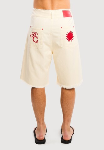 Baggy Jean 'Hï AC' Another Cotton Lab en blanc