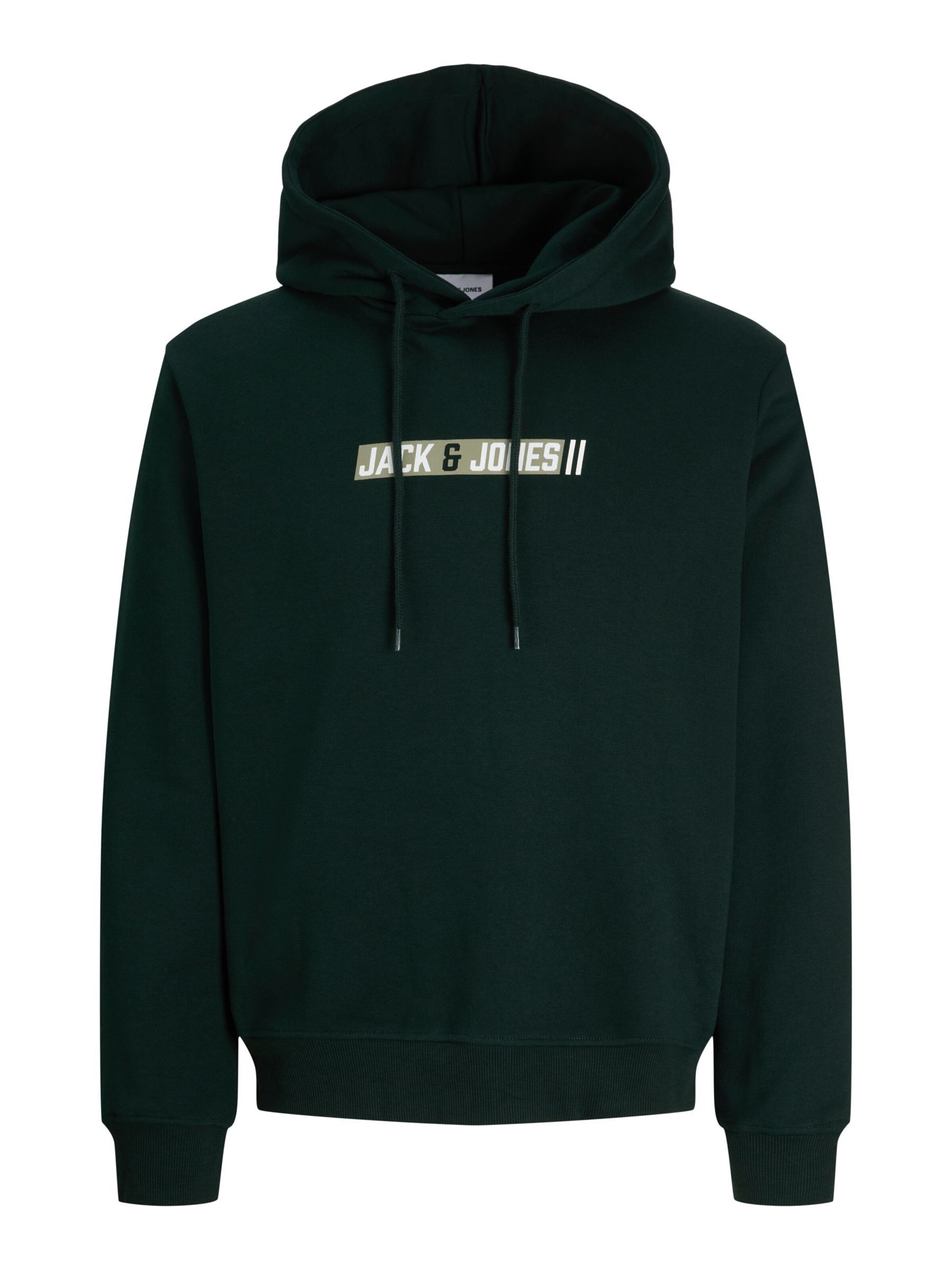 JACK & JONES Sweatshirt in Groen: voorkant