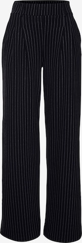 LASCANA - Pantalón plisado en negro: frente