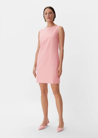 Robe fourreau COMMA en rose : devant