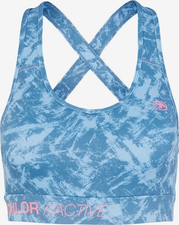 TOM TAILOR T-shirt Bra 'Alisca' in Blue: front