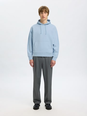 SELECTED Sweatshirt 'SLHLUKE' in Blau