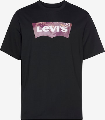 T-Shirt 'Relaxed Fit Tee' LEVI'S ® en noir : devant