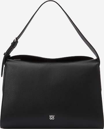 HUGO Torba za čez ramo 'Chris 2.0' | črna barva: sprednja stran