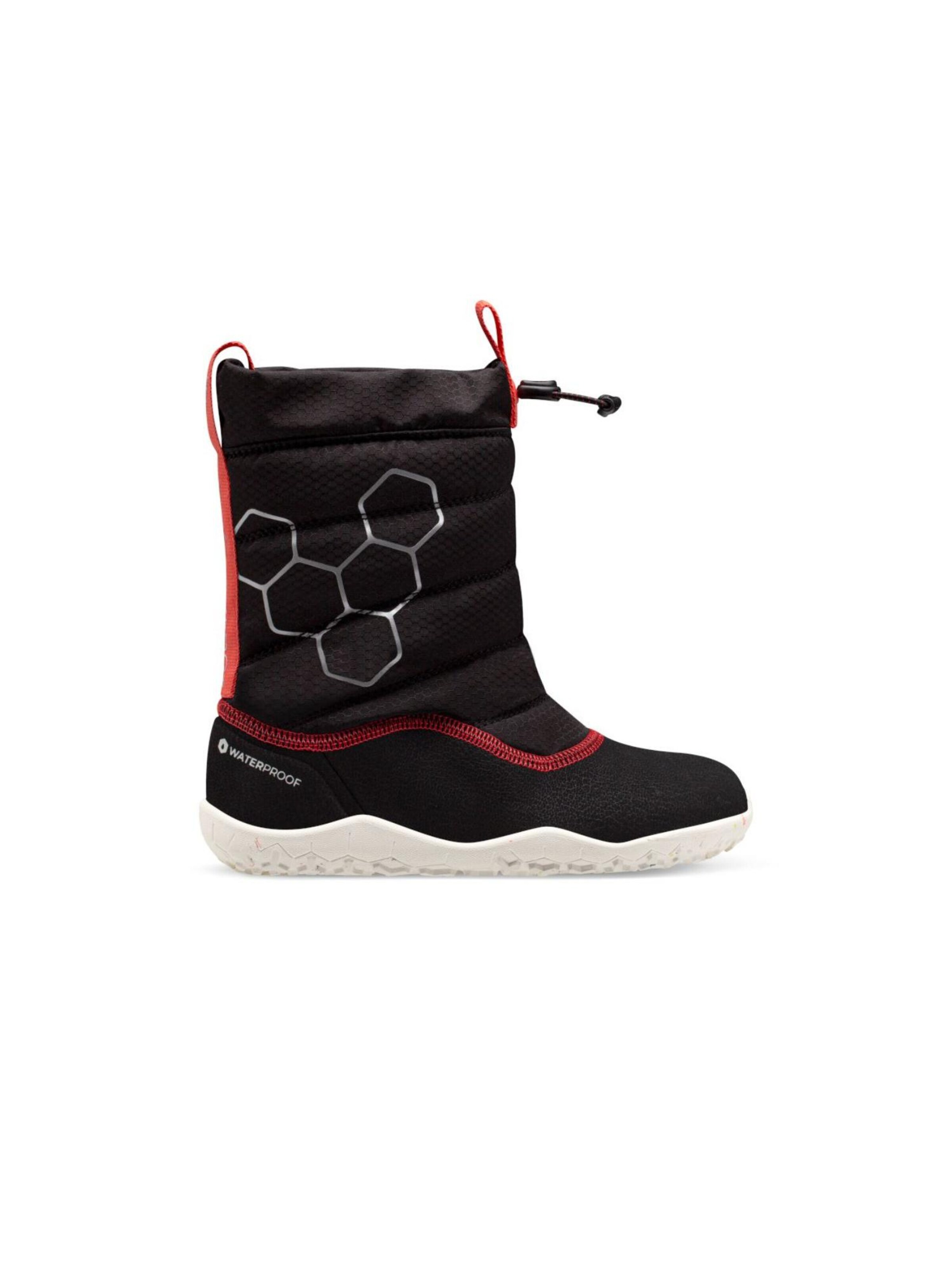 Vivo Barefoot Snowboots 'LUMI KIDS' in Zwart: voorkant
