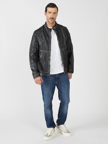 JCC Lederjacke 'Marx-B' in Schwarz