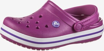 Crocs Sandals 'Crocband' in Purple: front