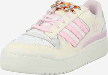 ADIDAS ORIGINALS Madalad ketsid 'Forum Bold', värv valge: eest vaates