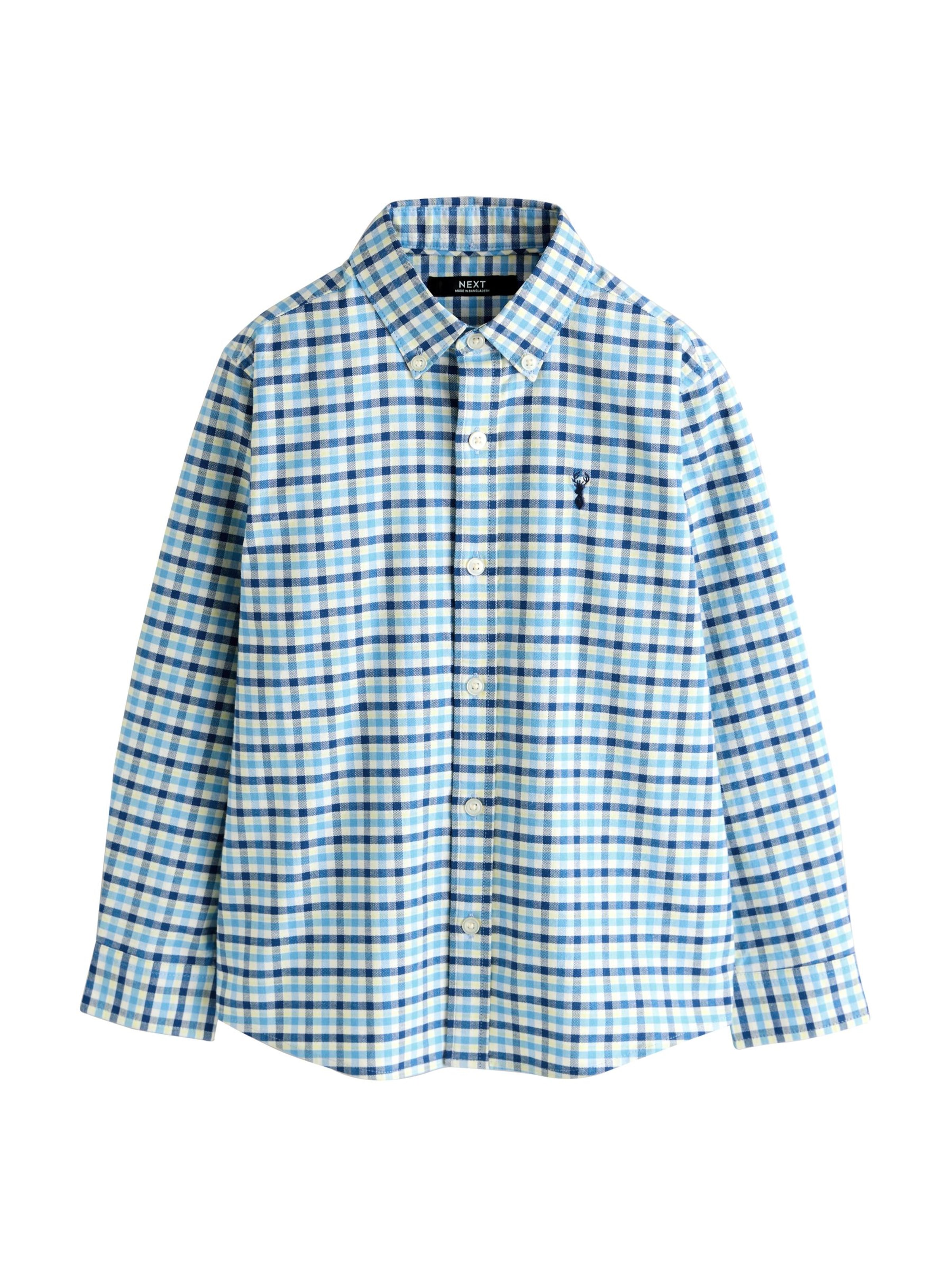 Camicia Next di colore marino / azzurro / bianco, Visualizzazione prodotti