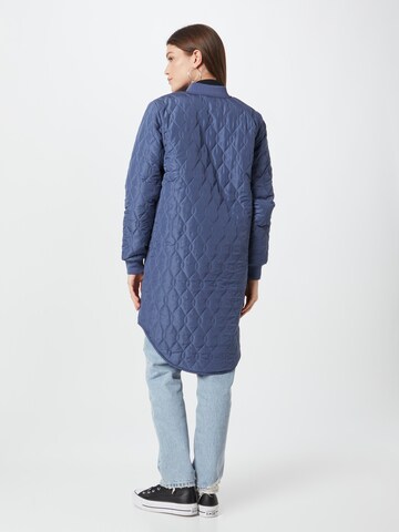 Kaffe Between-Seasons Coat 'Shally' in Blue