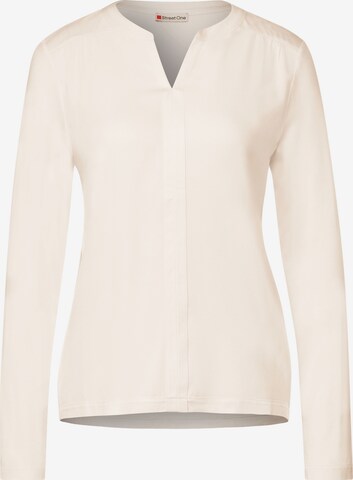 STREET ONE Shirt in Beige: predná strana