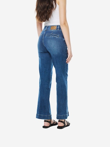 KOROSHI - Loosefit Calças de ganga em azul