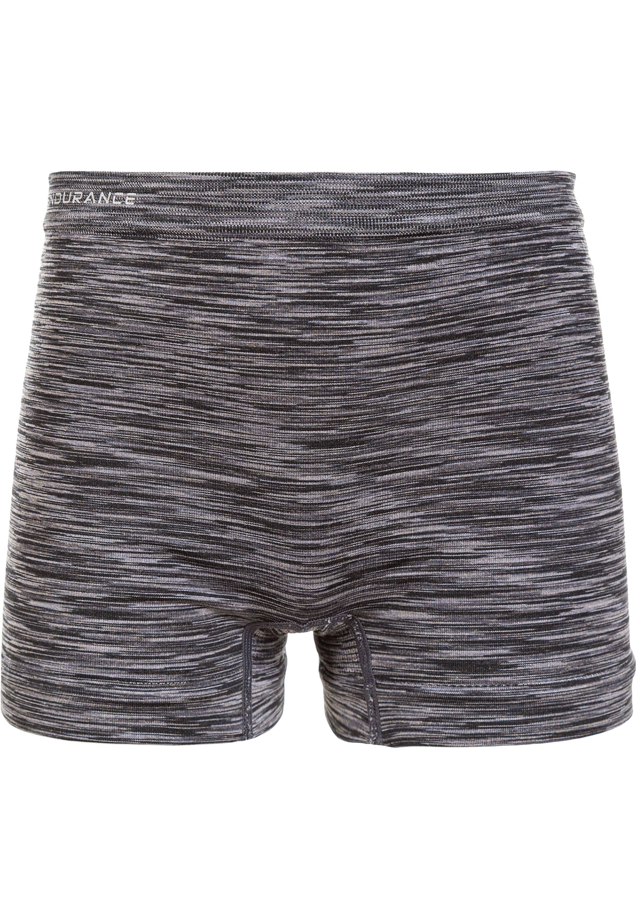 ENDURANCE Sportunterhose 'Montesilvano' in Schwarz: Vorderseite