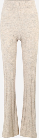 Vero Moda Tall - Acampanado Pantalón 'ALANIS' en beige: frente