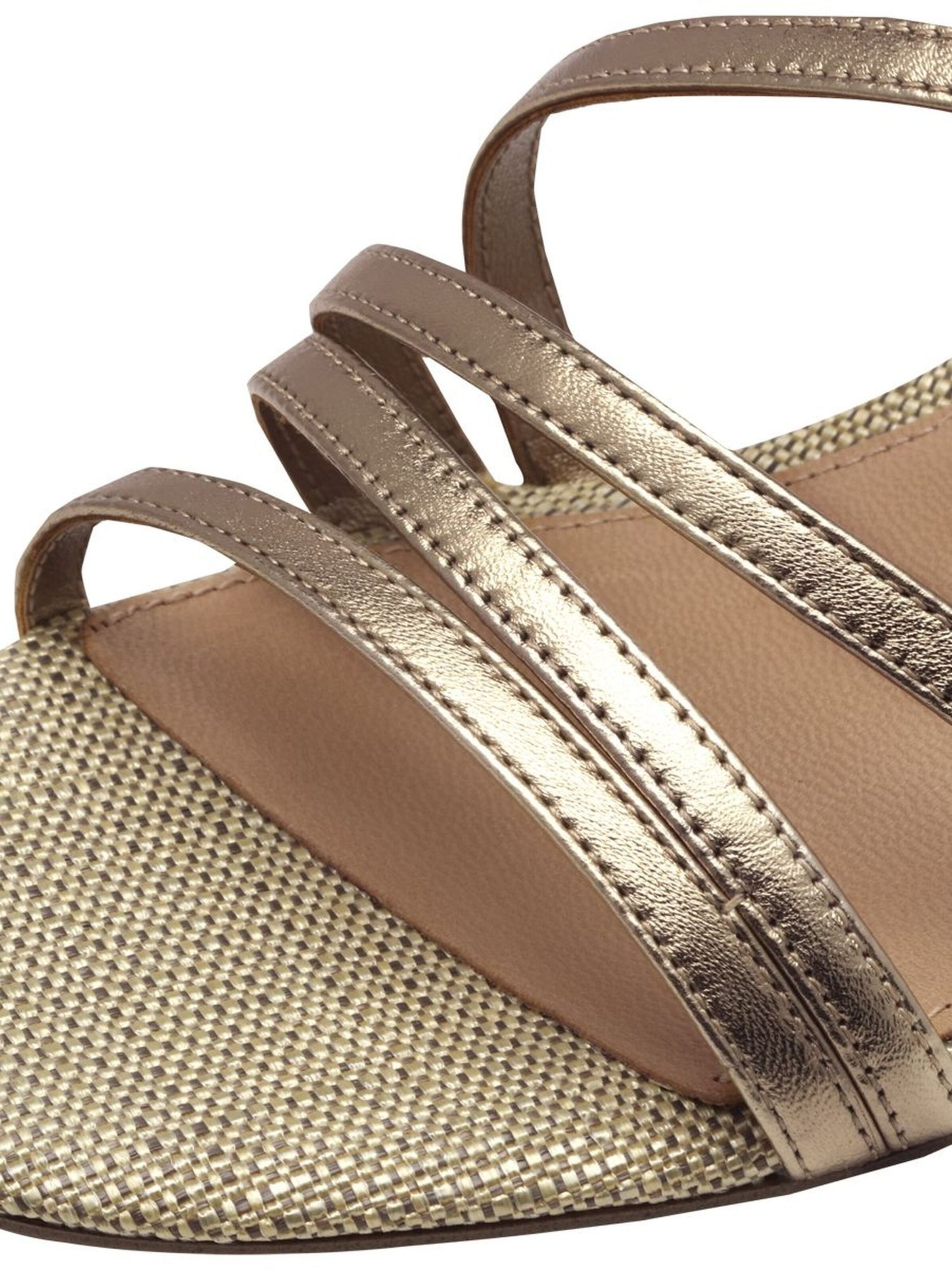 Tamaris Sandalen met riem in Goud