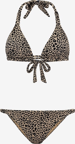 Triangle Bikini 'BIBI' Shiwi en beige : devant