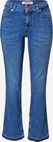 Tommy Jeans Bootcut Jeans 'Maddie' in Blauw: voorkant