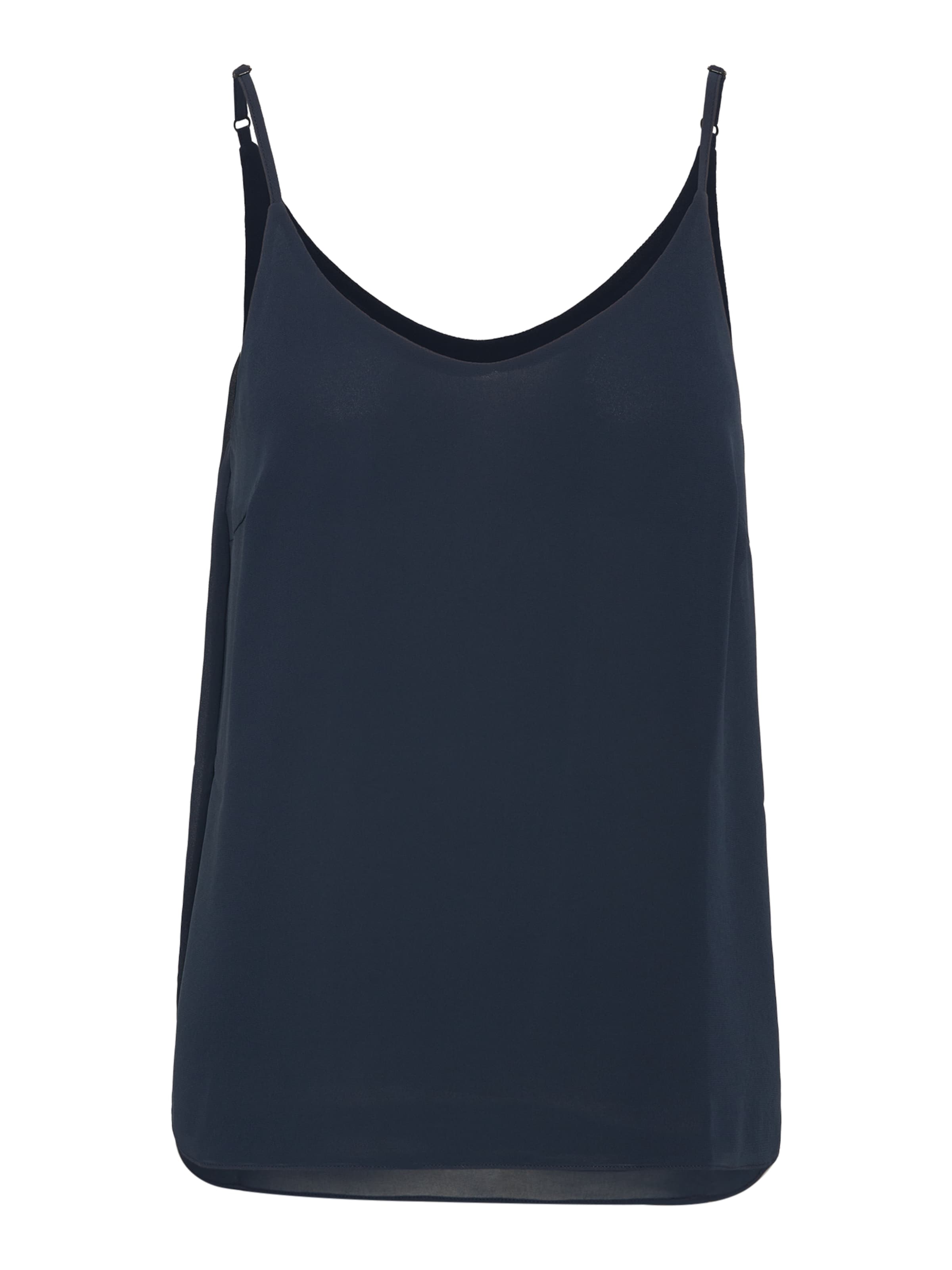 Soft Rebels Top in Blauw: voorkant