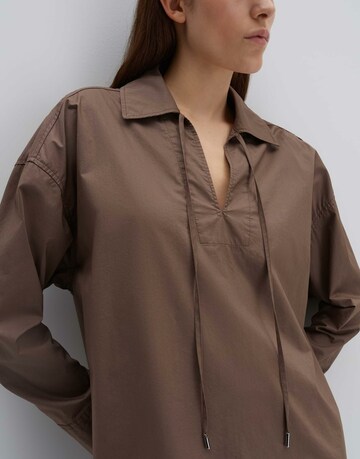 Someday Bluse in Braun