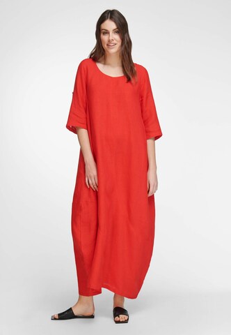 Anna Aura Summer Dress in Orange: front