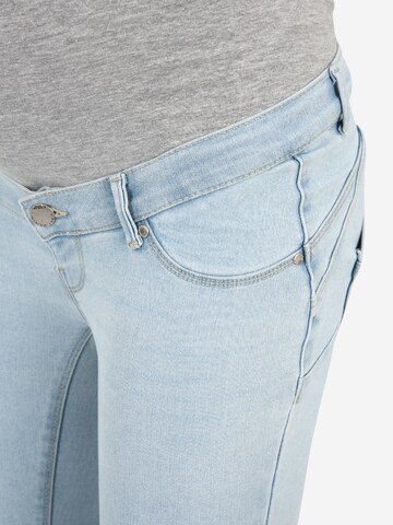 Only Maternity Skinny Jeans 'Daisy' in Blue