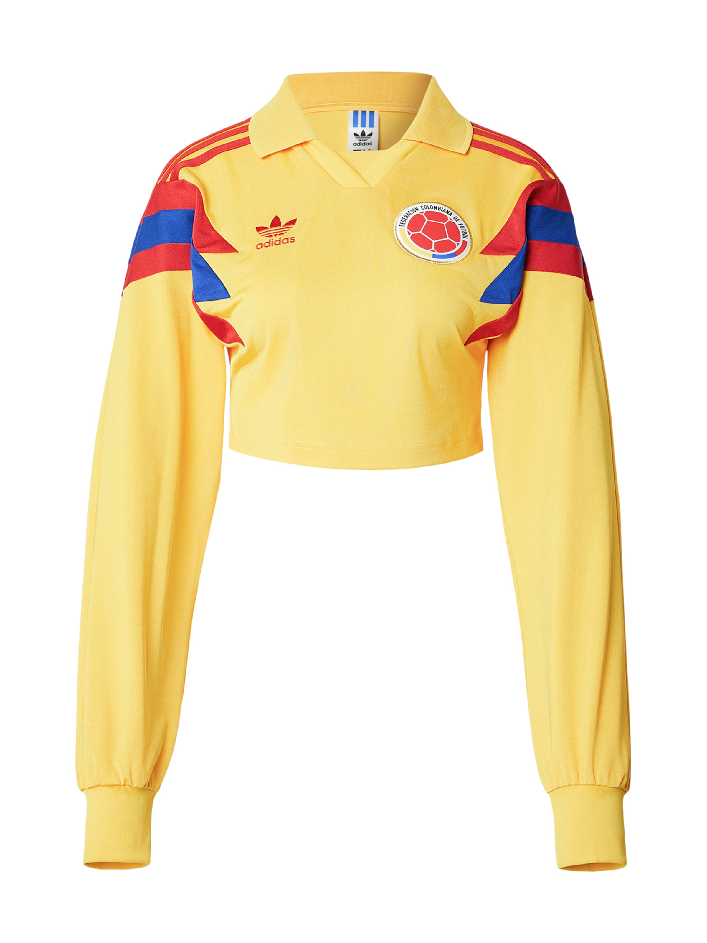 ADIDAS ORIGINALS Футболка 'COLOMBIA' в Желтый: спереди