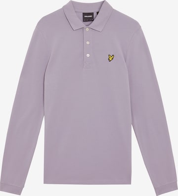 T-Shirt Lyle & Scott en violet : devant