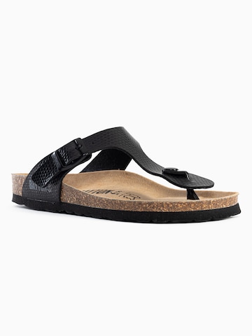 Bayton T-bar sandals 'Mercure' in Black